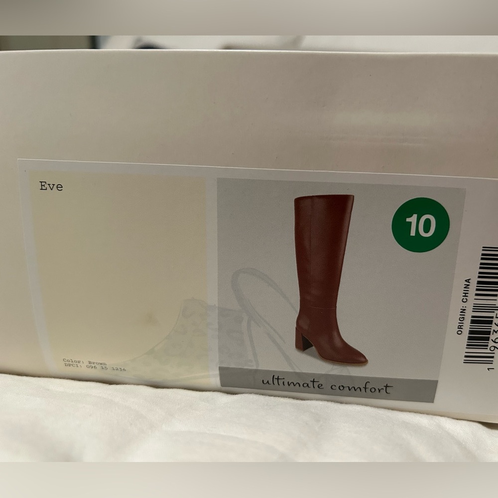 Target Eve Brown Leather Women's Boots - Picture 2 of 3